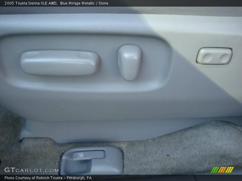 Blue Mirage Metallic / Stone 2005 Toyota Sienna XLE AWD