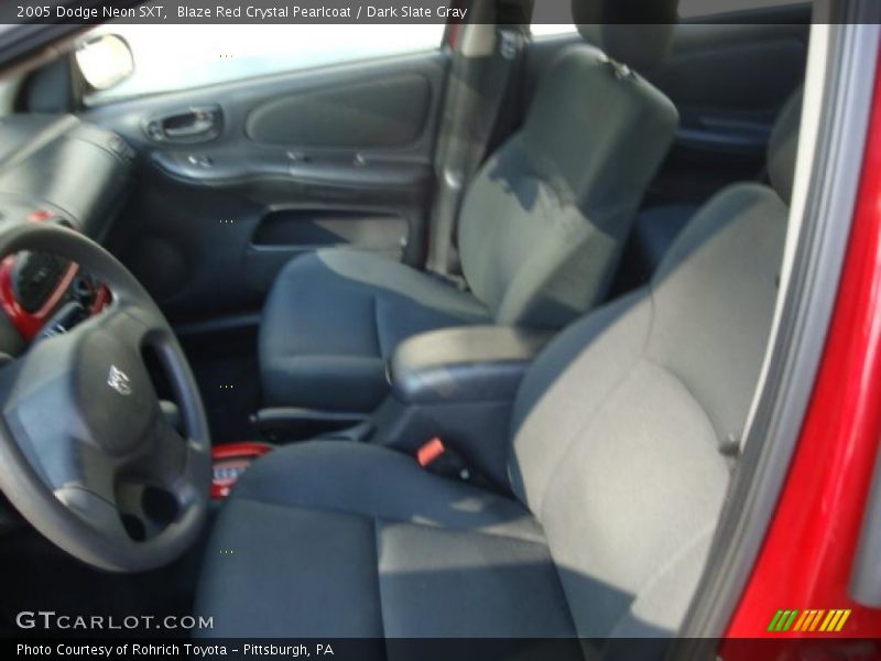 Blaze Red Crystal Pearlcoat / Dark Slate Gray 2005 Dodge Neon SXT
