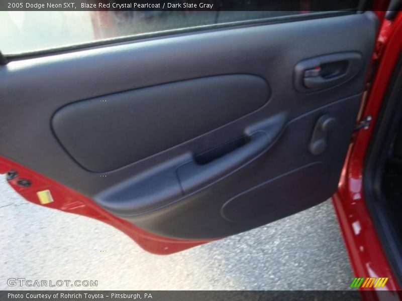 Blaze Red Crystal Pearlcoat / Dark Slate Gray 2005 Dodge Neon SXT