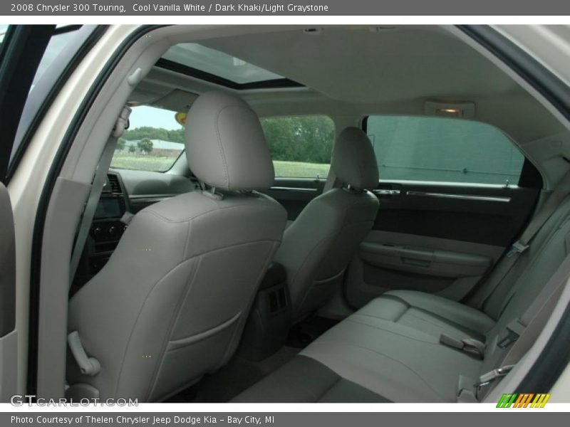 Cool Vanilla White / Dark Khaki/Light Graystone 2008 Chrysler 300 Touring