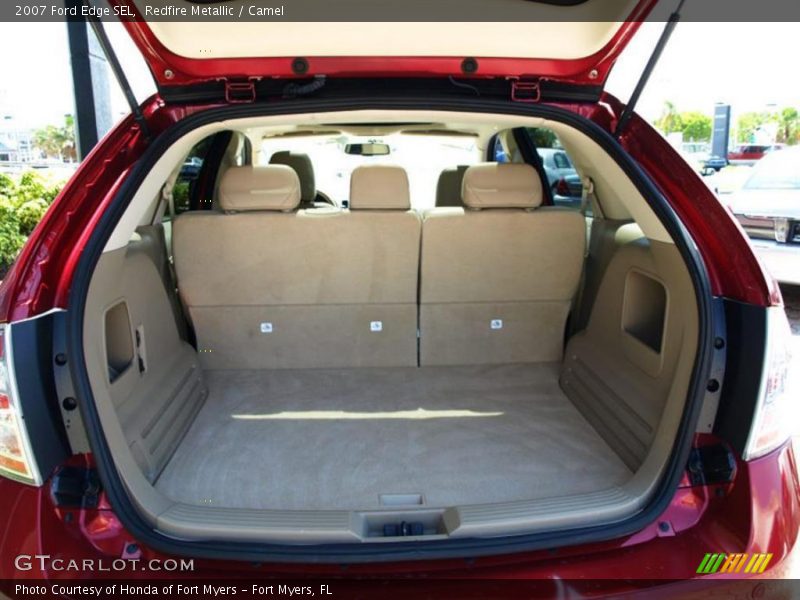 Redfire Metallic / Camel 2007 Ford Edge SEL