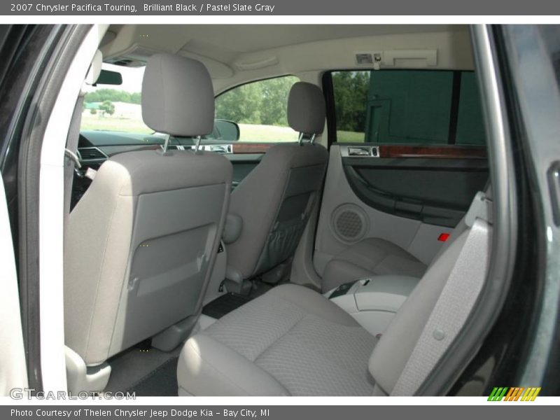 Brilliant Black / Pastel Slate Gray 2007 Chrysler Pacifica Touring