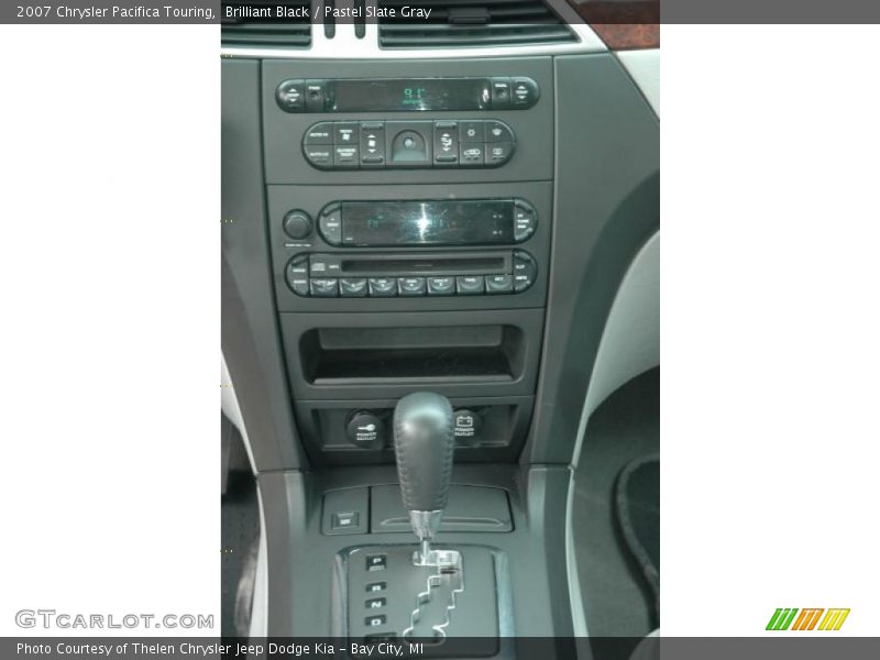 Brilliant Black / Pastel Slate Gray 2007 Chrysler Pacifica Touring