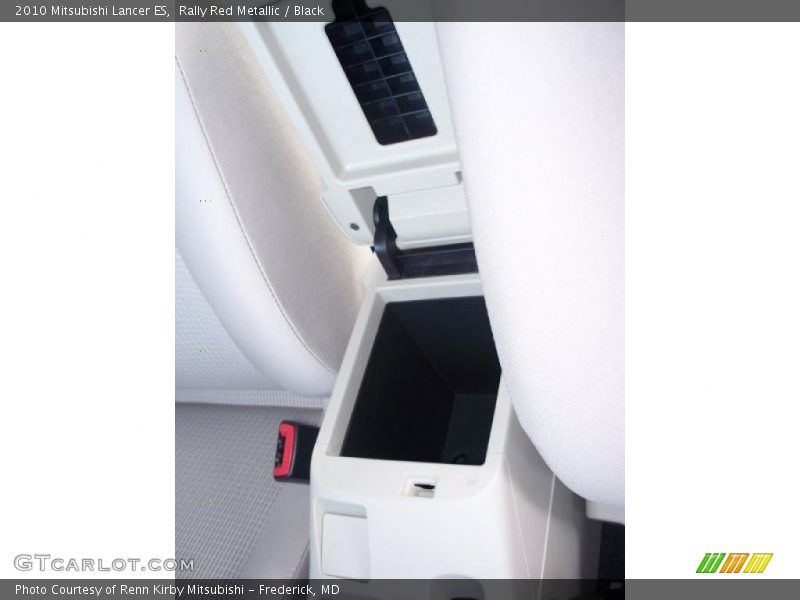 Rally Red Metallic / Black 2010 Mitsubishi Lancer ES