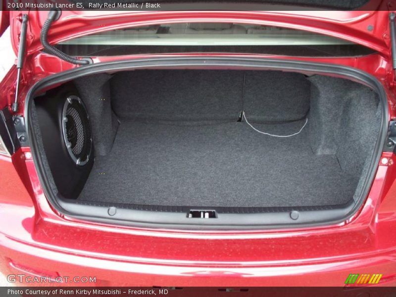 Rally Red Metallic / Black 2010 Mitsubishi Lancer ES