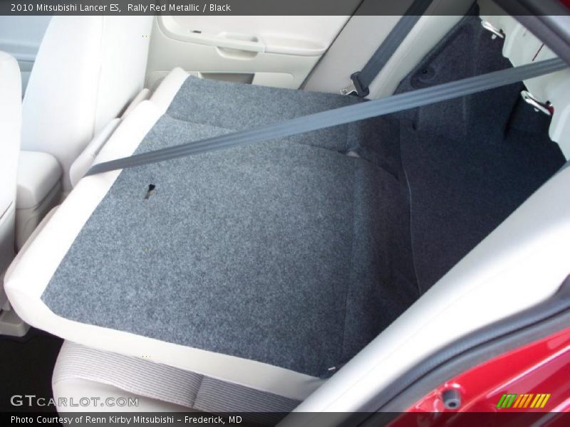 Rally Red Metallic / Black 2010 Mitsubishi Lancer ES