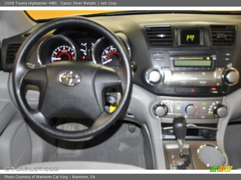 Classic Silver Metallic / Ash Gray 2008 Toyota Highlander 4WD