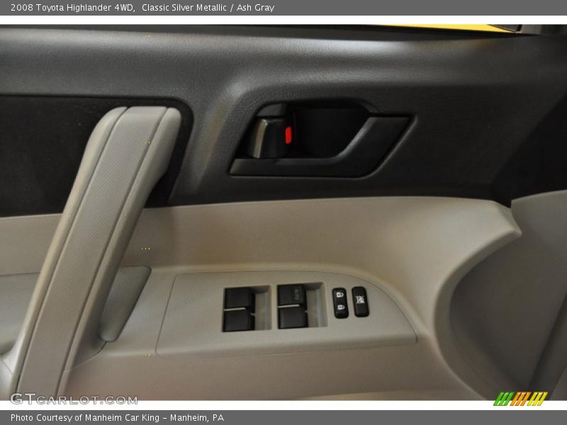 Classic Silver Metallic / Ash Gray 2008 Toyota Highlander 4WD