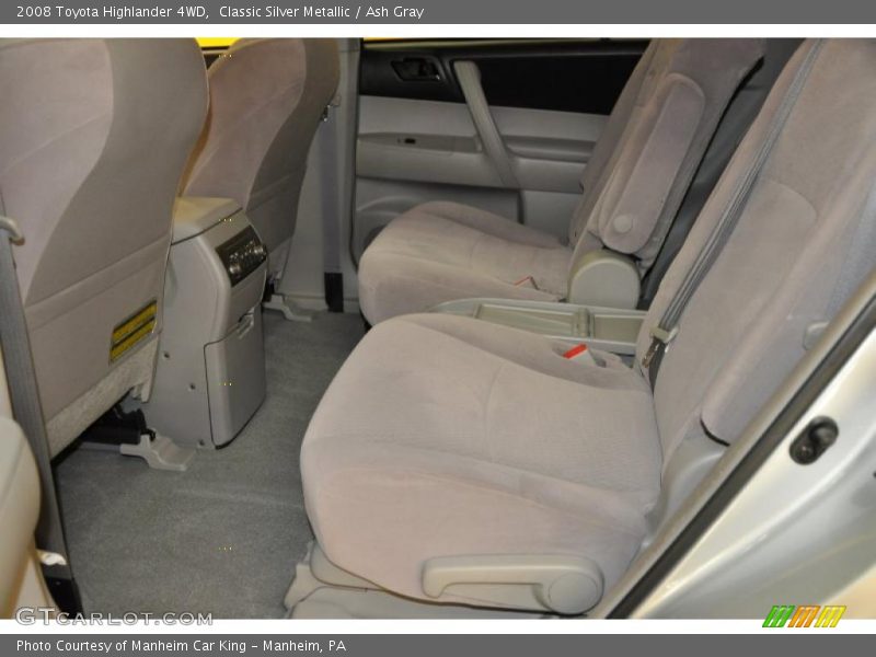 Classic Silver Metallic / Ash Gray 2008 Toyota Highlander 4WD