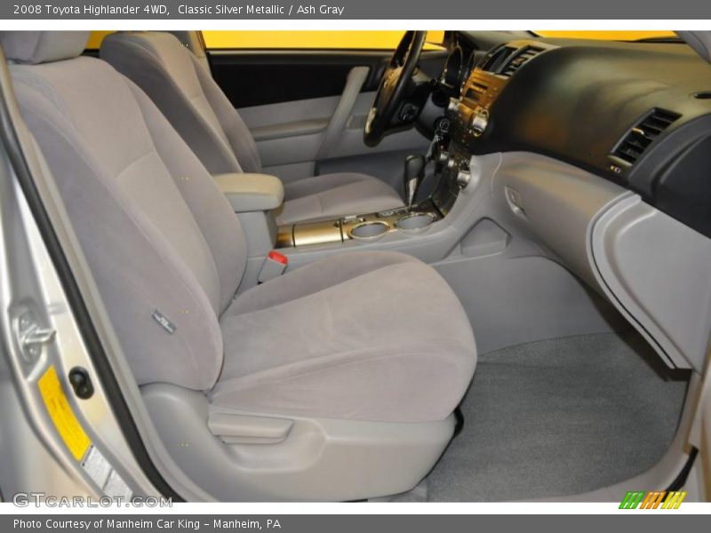 Classic Silver Metallic / Ash Gray 2008 Toyota Highlander 4WD