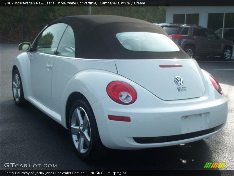Campanella White / Cream 2007 Volkswagen New Beetle Triple White Convertible