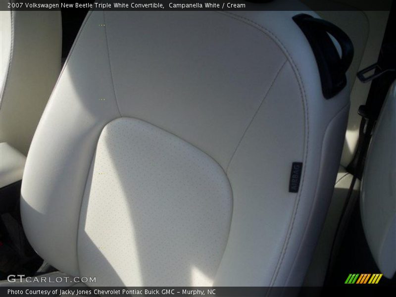 Campanella White / Cream 2007 Volkswagen New Beetle Triple White Convertible