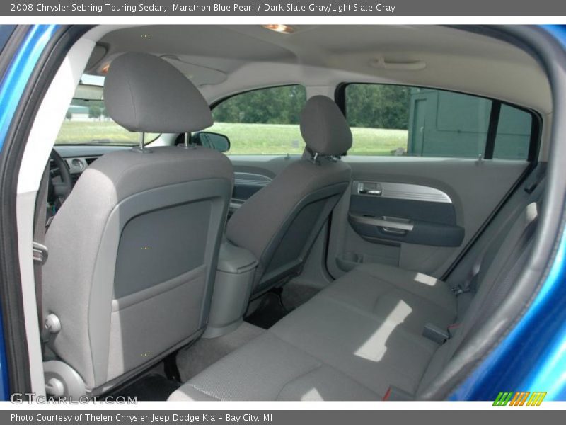 Marathon Blue Pearl / Dark Slate Gray/Light Slate Gray 2008 Chrysler Sebring Touring Sedan