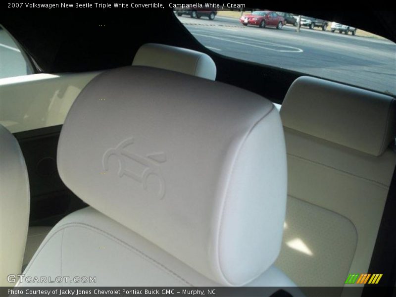 Campanella White / Cream 2007 Volkswagen New Beetle Triple White Convertible