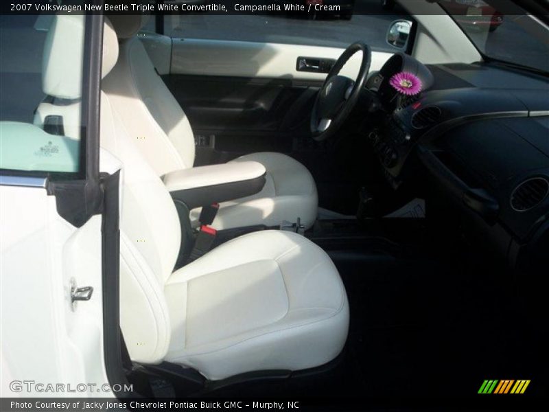 Campanella White / Cream 2007 Volkswagen New Beetle Triple White Convertible
