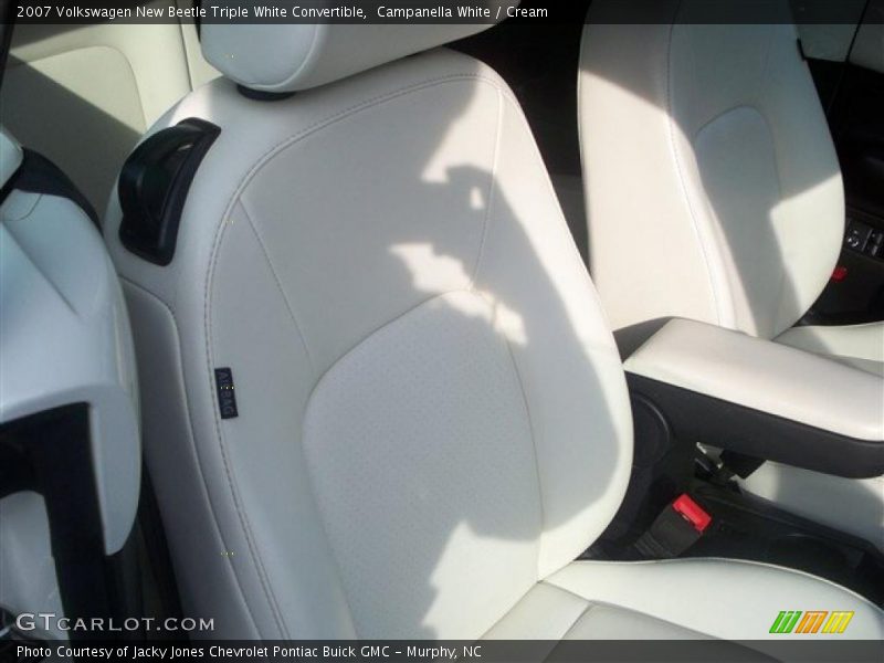 Campanella White / Cream 2007 Volkswagen New Beetle Triple White Convertible