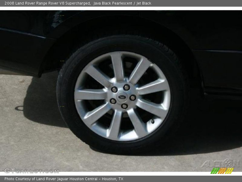 Java Black Pearlescent / Jet Black 2008 Land Rover Range Rover V8 Supercharged