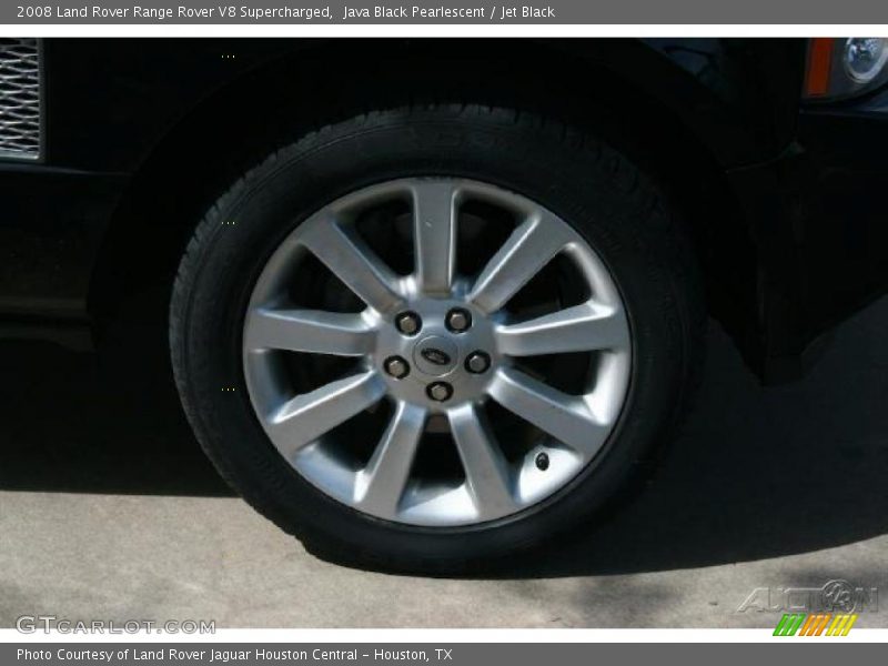 Java Black Pearlescent / Jet Black 2008 Land Rover Range Rover V8 Supercharged