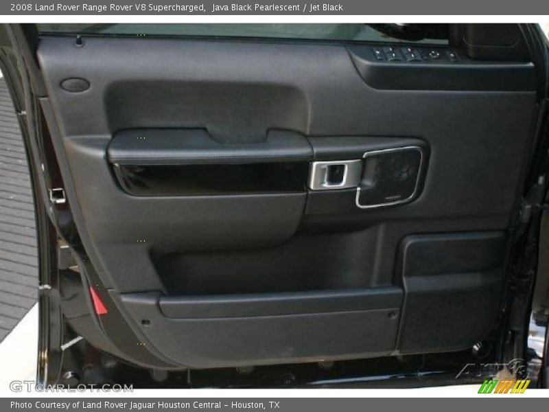 Java Black Pearlescent / Jet Black 2008 Land Rover Range Rover V8 Supercharged