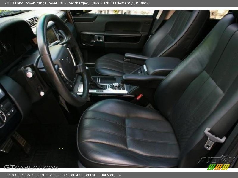 Java Black Pearlescent / Jet Black 2008 Land Rover Range Rover V8 Supercharged
