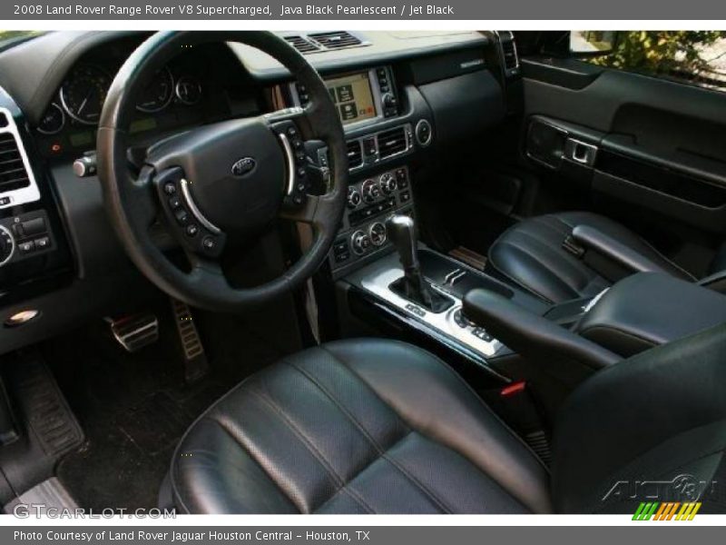 Java Black Pearlescent / Jet Black 2008 Land Rover Range Rover V8 Supercharged