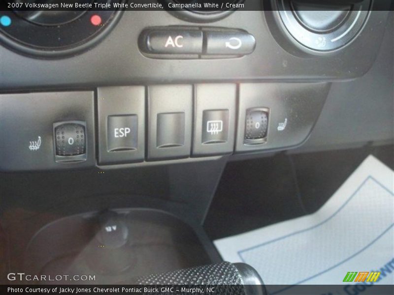 Campanella White / Cream 2007 Volkswagen New Beetle Triple White Convertible