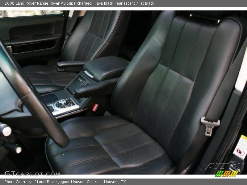 Java Black Pearlescent / Jet Black 2008 Land Rover Range Rover V8 Supercharged