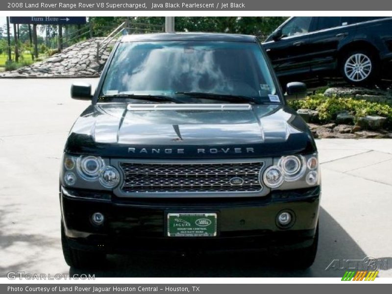 Java Black Pearlescent / Jet Black 2008 Land Rover Range Rover V8 Supercharged