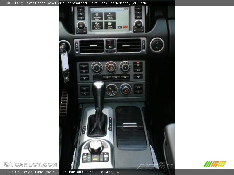 Java Black Pearlescent / Jet Black 2008 Land Rover Range Rover V8 Supercharged