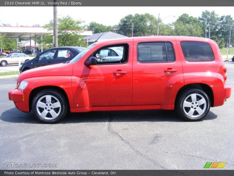 Victory Red / Ebony 2010 Chevrolet HHR LS
