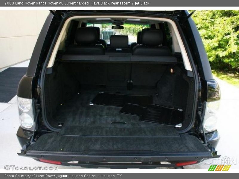 Java Black Pearlescent / Jet Black 2008 Land Rover Range Rover V8 Supercharged