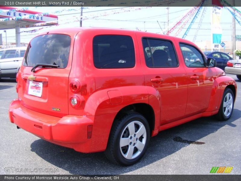 Victory Red / Ebony 2010 Chevrolet HHR LS
