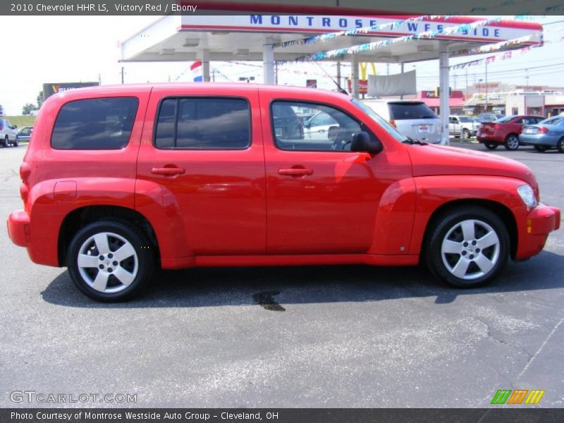Victory Red / Ebony 2010 Chevrolet HHR LS