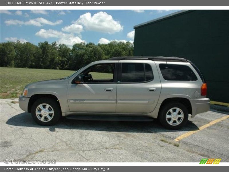 Pewter Metallic / Dark Pewter 2003 GMC Envoy XL SLT 4x4