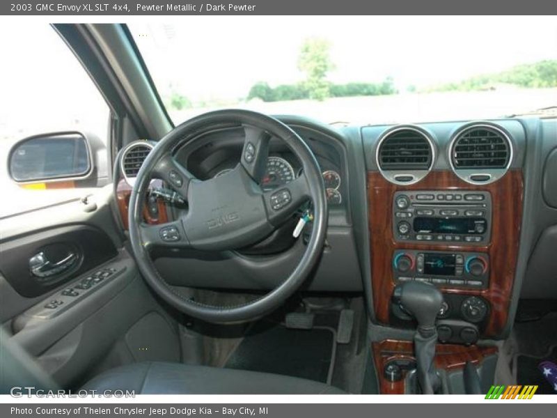 Pewter Metallic / Dark Pewter 2003 GMC Envoy XL SLT 4x4