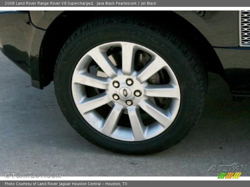 Java Black Pearlescent / Jet Black 2008 Land Rover Range Rover V8 Supercharged