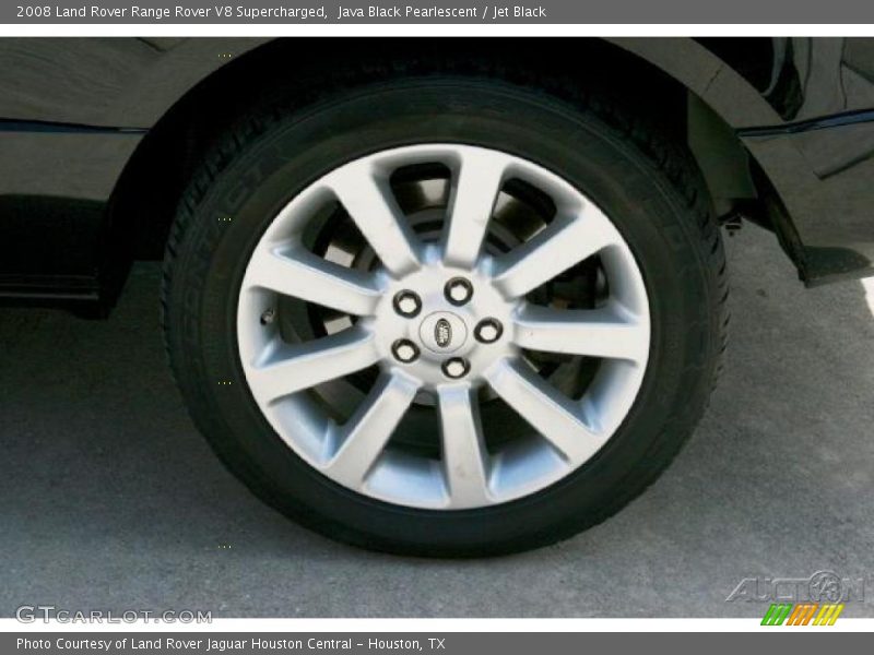 Java Black Pearlescent / Jet Black 2008 Land Rover Range Rover V8 Supercharged