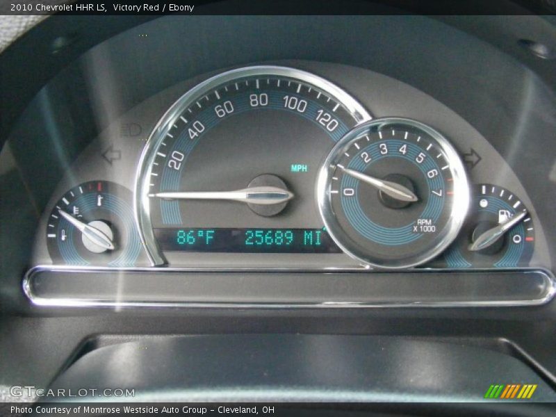 Victory Red / Ebony 2010 Chevrolet HHR LS