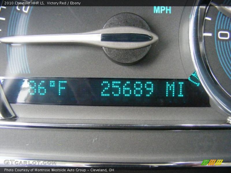Victory Red / Ebony 2010 Chevrolet HHR LS
