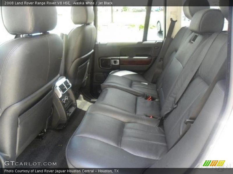 Alaska White / Jet Black 2008 Land Rover Range Rover V8 HSE