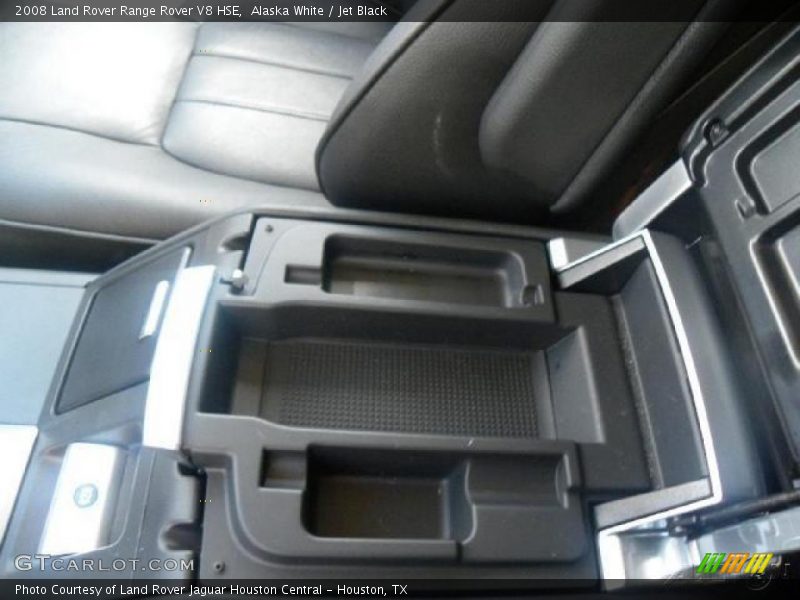 Alaska White / Jet Black 2008 Land Rover Range Rover V8 HSE