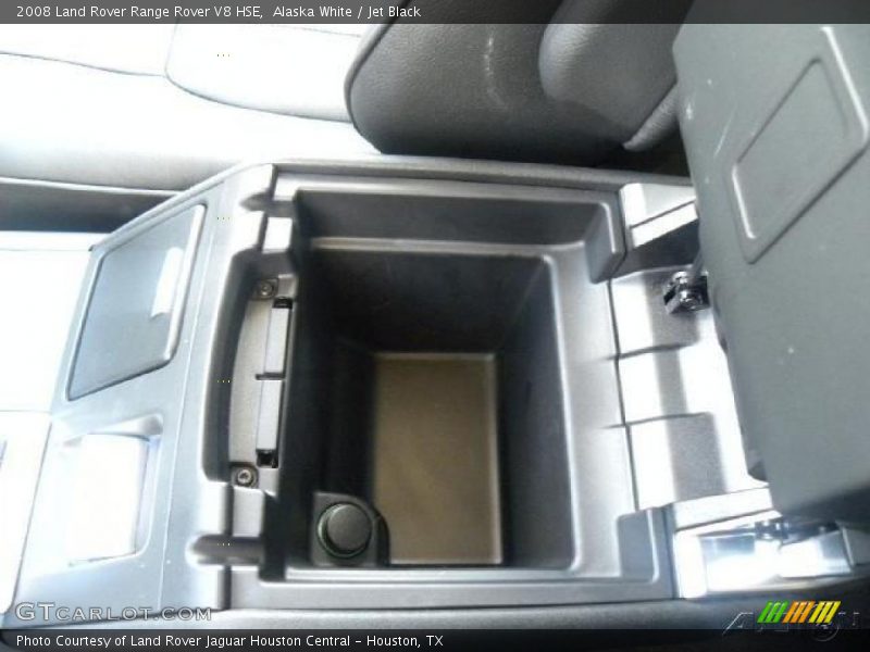 Alaska White / Jet Black 2008 Land Rover Range Rover V8 HSE