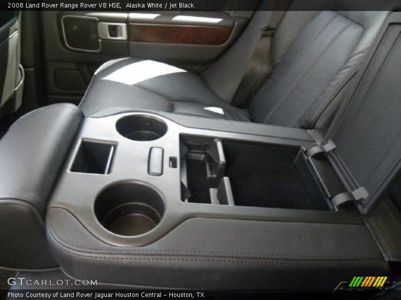 Alaska White / Jet Black 2008 Land Rover Range Rover V8 HSE