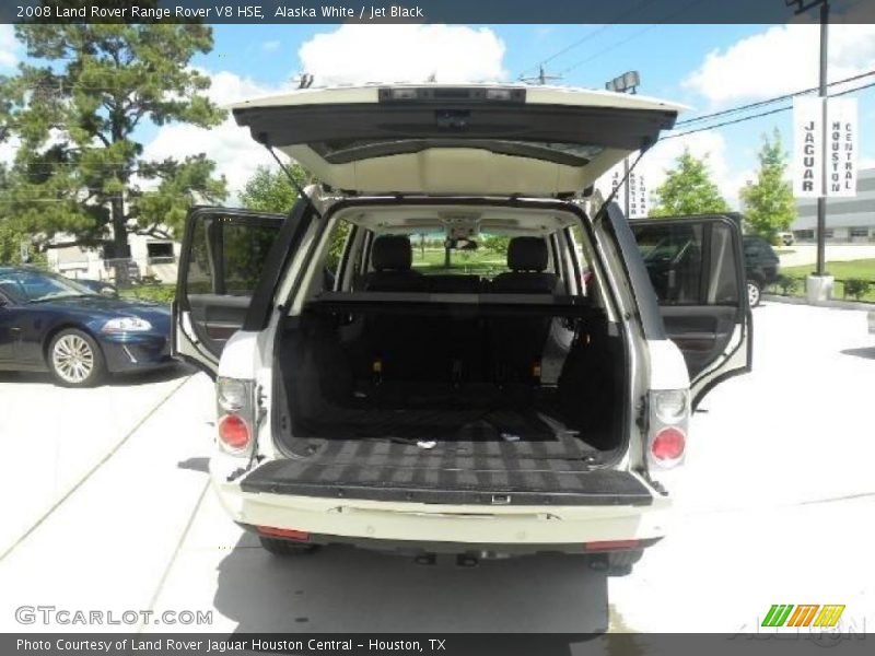 Alaska White / Jet Black 2008 Land Rover Range Rover V8 HSE