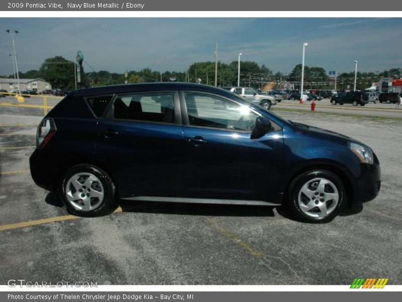 Navy Blue Metallic / Ebony 2009 Pontiac Vibe