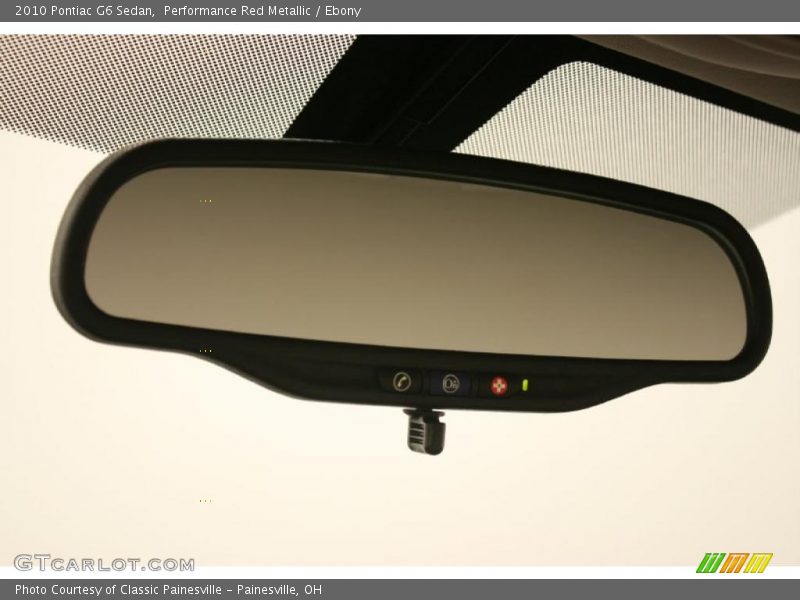 Performance Red Metallic / Ebony 2010 Pontiac G6 Sedan
