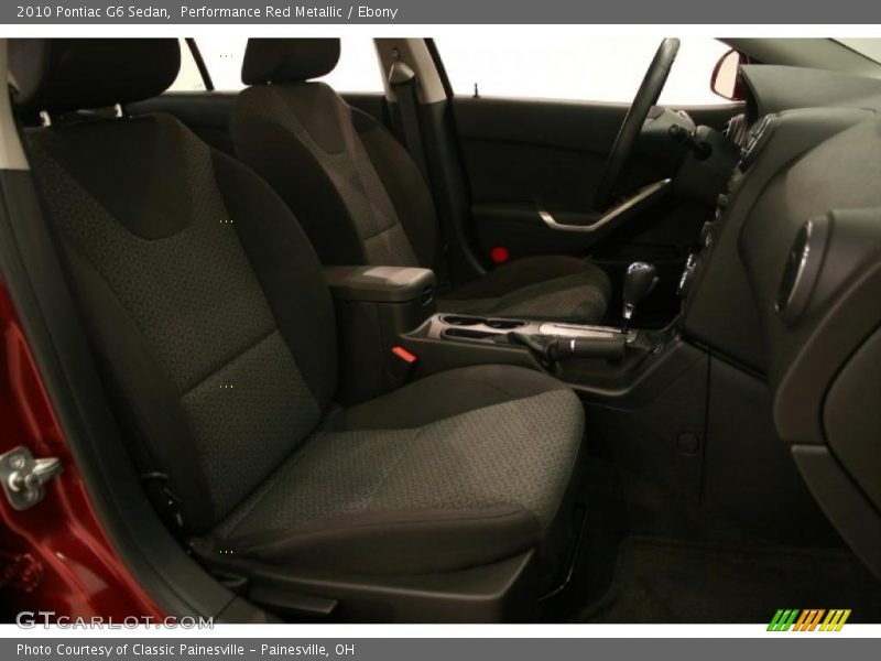 Performance Red Metallic / Ebony 2010 Pontiac G6 Sedan