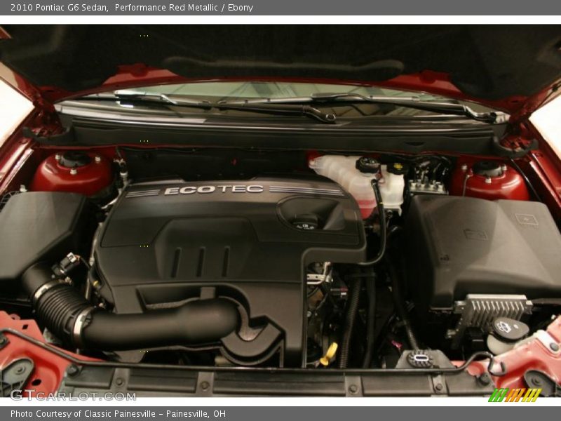 Performance Red Metallic / Ebony 2010 Pontiac G6 Sedan