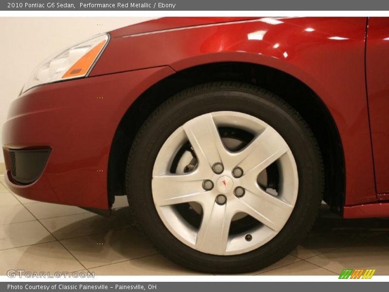 Performance Red Metallic / Ebony 2010 Pontiac G6 Sedan