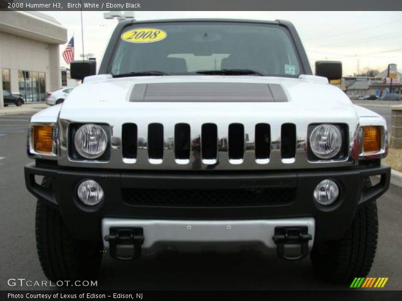 Birch White / Ebony Black 2008 Hummer H3